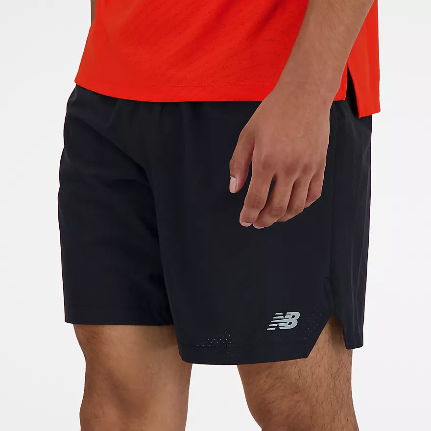 New Balance RC Short 7" Mens Black - Frontrunner Colombo